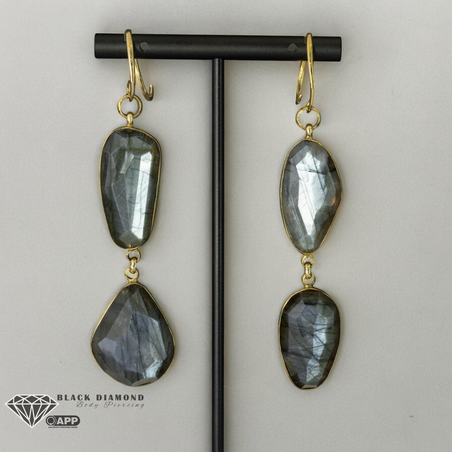 Dangle Earrings - Labradorite