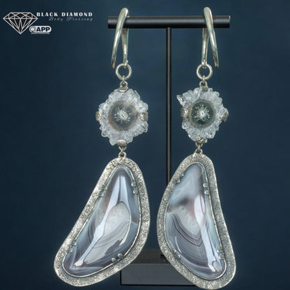 Dangle Ear Weights-Agate