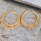 Trellis Hoop Earrings