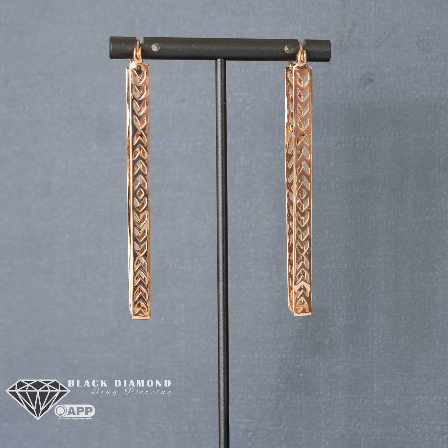 Marquesan Rectangle Earrings