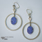 Dangle Earrings - Druzy Agate