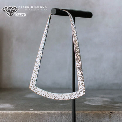 Hammered Bell Hoop-large