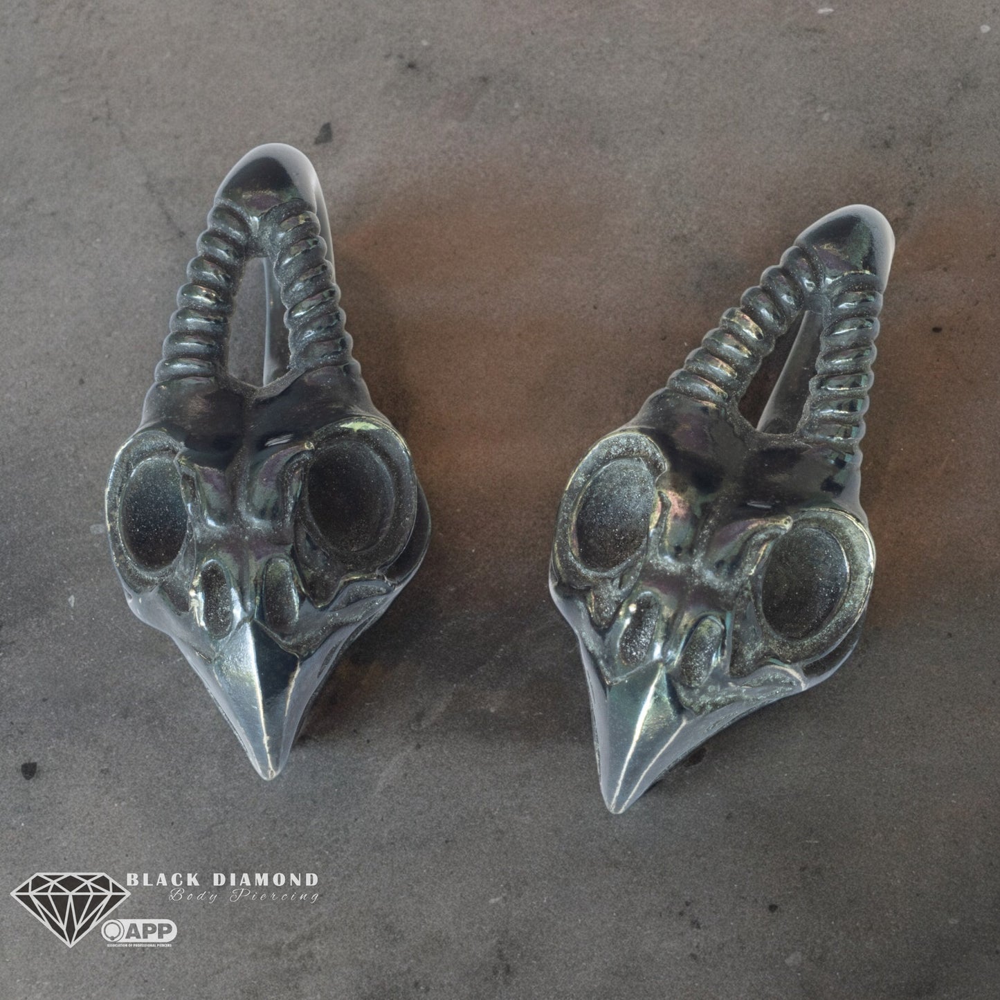 Owl Skull Ear Weights