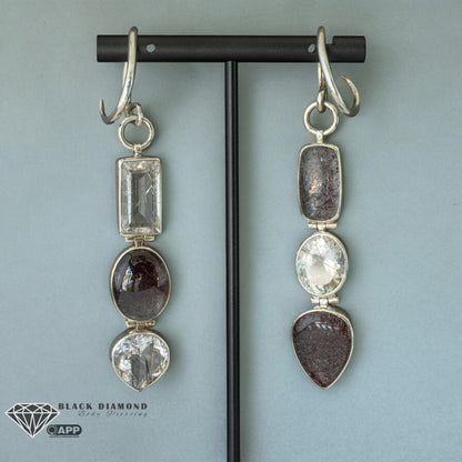 Dangle Ear Weights-Quartz