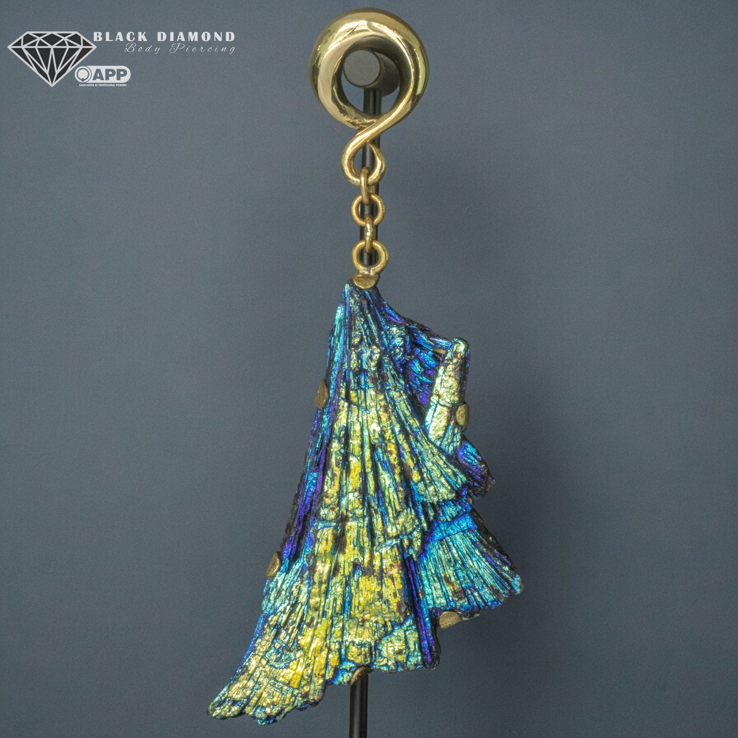 Dangle Ear Weights - Kyanite