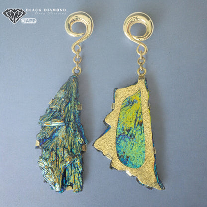 Dangle Ear Weights - Kyanite