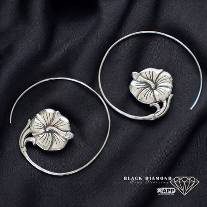 Aloha Hoop Earrings