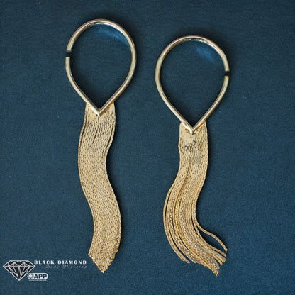 Teardrop Tassel Ear Weights